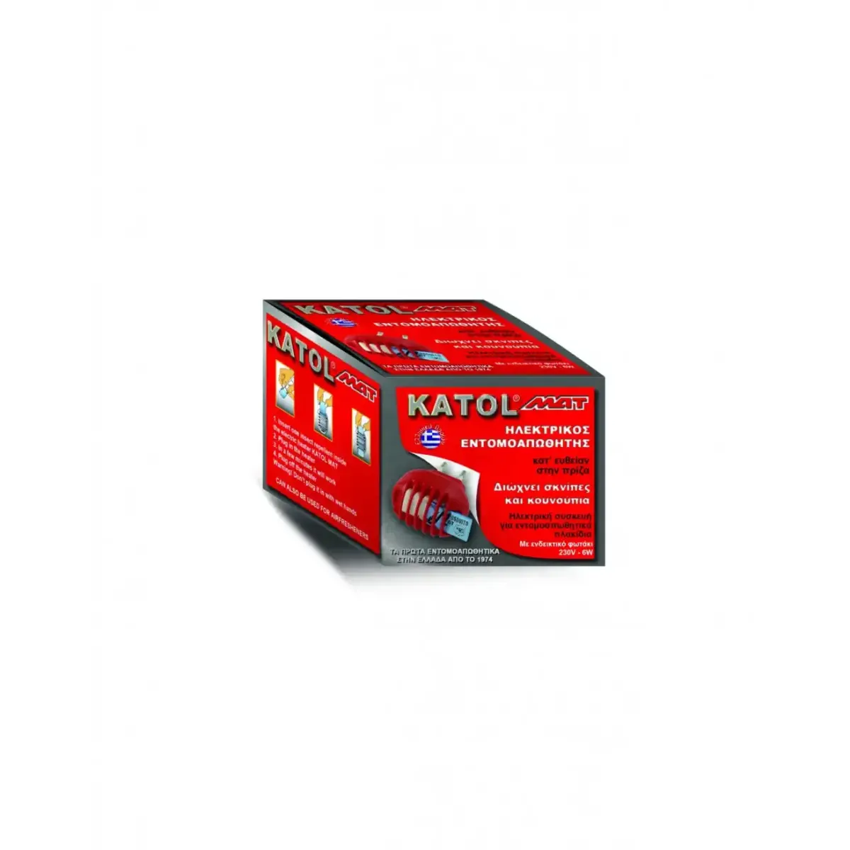 Εντομοαπωθητική Συσκευή Φις Ταμπλέτας Katol